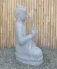  Product image 6 of the product “Seated Buddha made of Riverstone in Abhaya Position - gesture of fearlessness, H. 82cm. ”